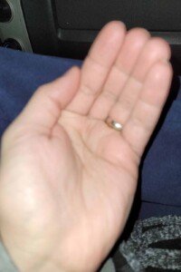 "This much garlic" Hand measurement for garlic