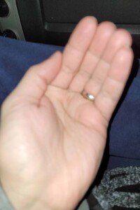 "This much garlic" Hand measurement for garlic